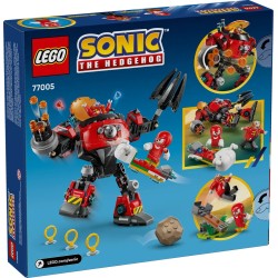 Knuckles vs. Dr. Eggmans Egg Crusher Mech