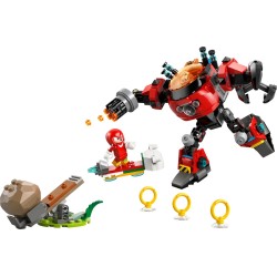 Knuckles vs. Dr. Eggmans Egg Crusher Mech