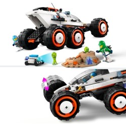 Weltraum-Rover mit Außerirdischen