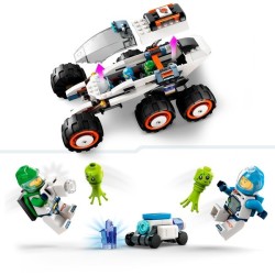Weltraum-Rover mit Außerirdischen