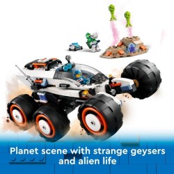 Weltraum-Rover mit Außerirdischen