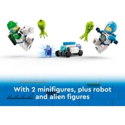 Weltraum-Rover mit Außerirdischen