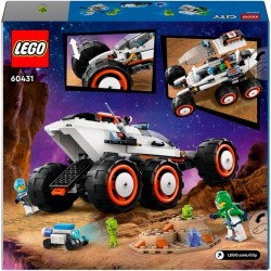 Weltraum-Rover mit Außerirdischen