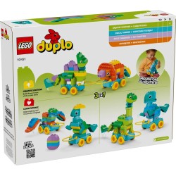 Town Dinos auf Rädern 3-in-1-Set