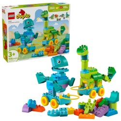 Town Dinos auf Rädern 3-in-1-Set