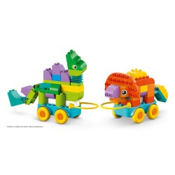 Town Dinos auf Rädern 3-in-1-Set
