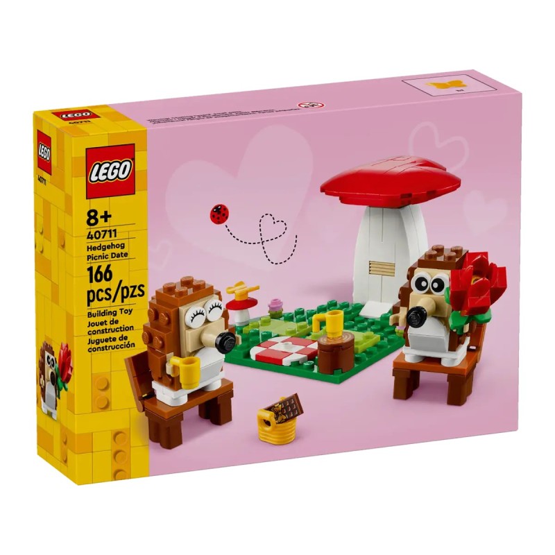 Igel und ihr Picknick-Date