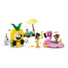 Poolparty mit Einhorn und Flamingo