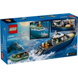 Verfolgungsjagd im Polizeiboot