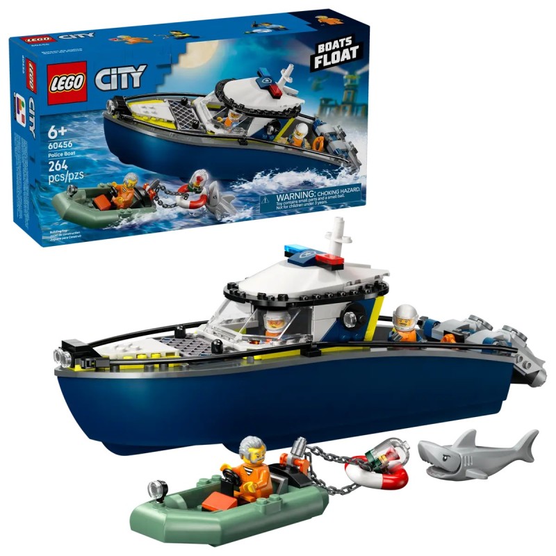 Verfolgungsjagd im Polizeiboot