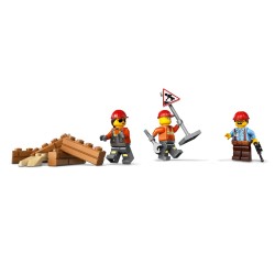 Gelber Bulldozer mit Frontlader