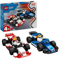 F1 Williams Racing und Haas F1 Rennautos