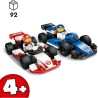 F1 Williams Racing und Haas F1 Rennautos