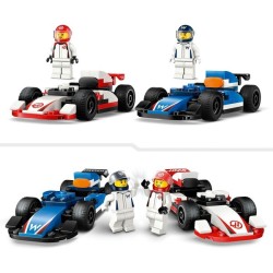 F1 Williams Racing und Haas F1 Rennautos