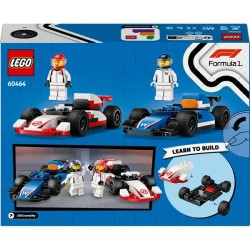 F1 Williams Racing und Haas F1 Rennautos