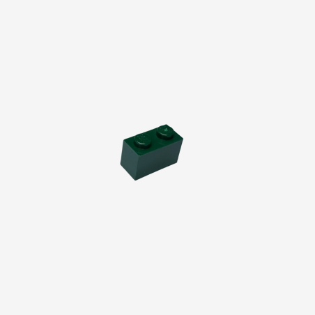 3004 Brick 1x2 - Dark Green