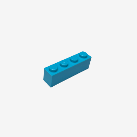 3010 Brick 1x4 - Medium Azure