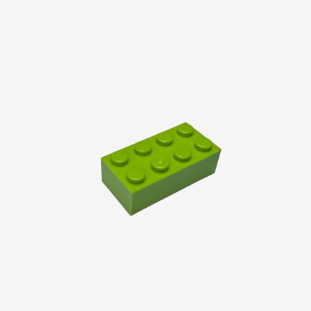 3001 Brick 2x4 - Lime