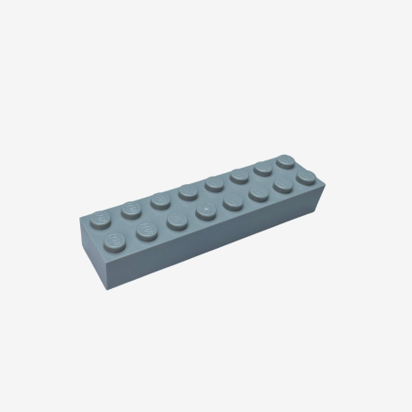 3007 Brick 2x8 - Light Bluish Gray