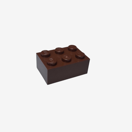 3002 Brick 2x3 - Reddish Brown