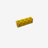 30414 Brick Modified 1x4 with Studs on Side - Yellow