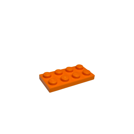 3020 Plate 2x4 - Orange