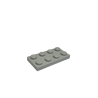 3020 Plate 2x4 - Light Bluish Gray