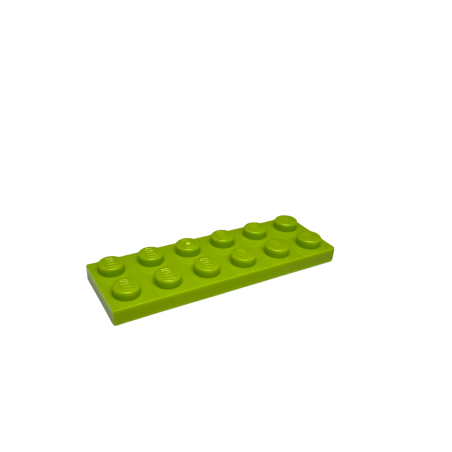 3795 Plate 2x6 - Lime