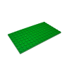 92438 Plate 8x16 - Bright Green