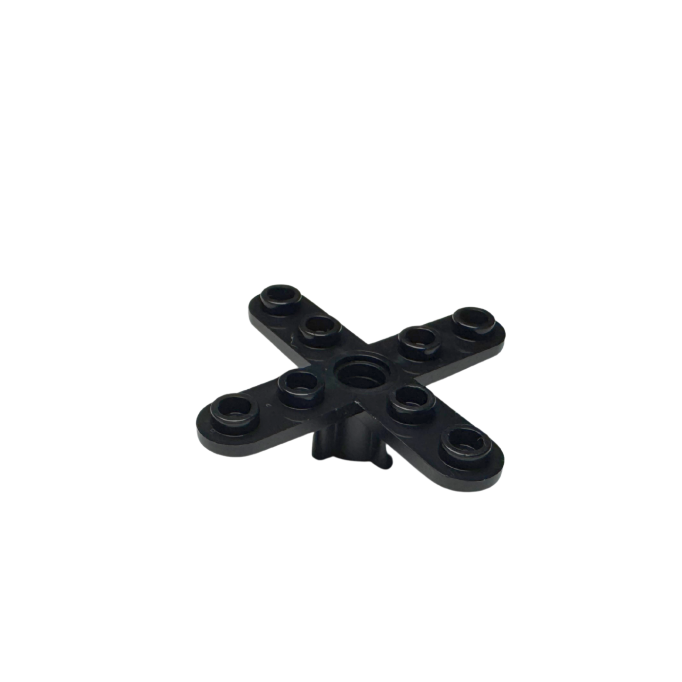 67737 Propeller 4 Blade 5 Diameter with Rounded Ends and Closed Hub - Black