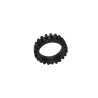61254 Tire 24mm D. x7mm Offset Tread - Band Around Center of Tread - Black