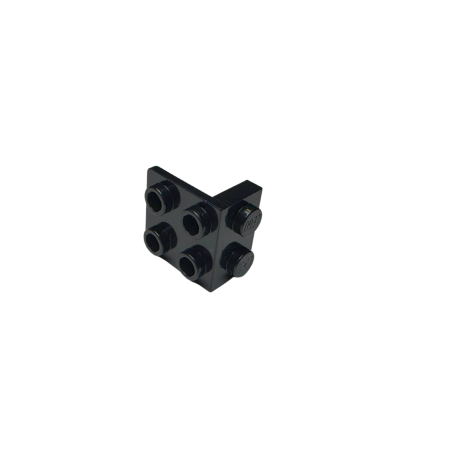 44728 Bracket 1x2 - 2x2 - Black