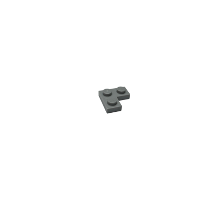 2420 Plate 2x2 Corner - Light Bluish Gray