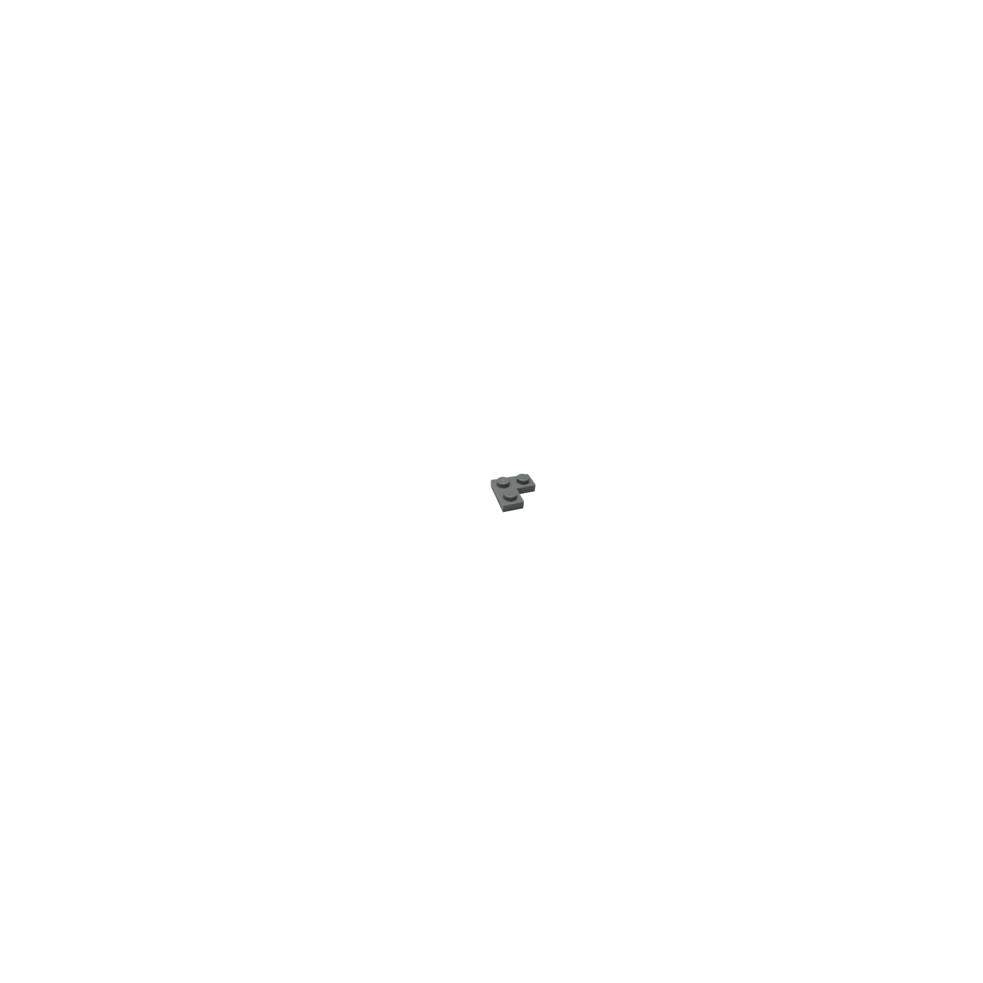 2420 Plate 2x2 Corner - Light Bluish Gray