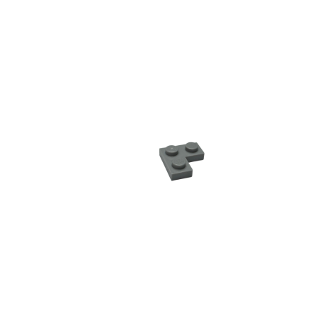 2420 Plate 2x2 Corner - Light Bluish Gray