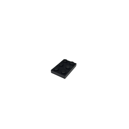 3021 Plate 2x3 - Black