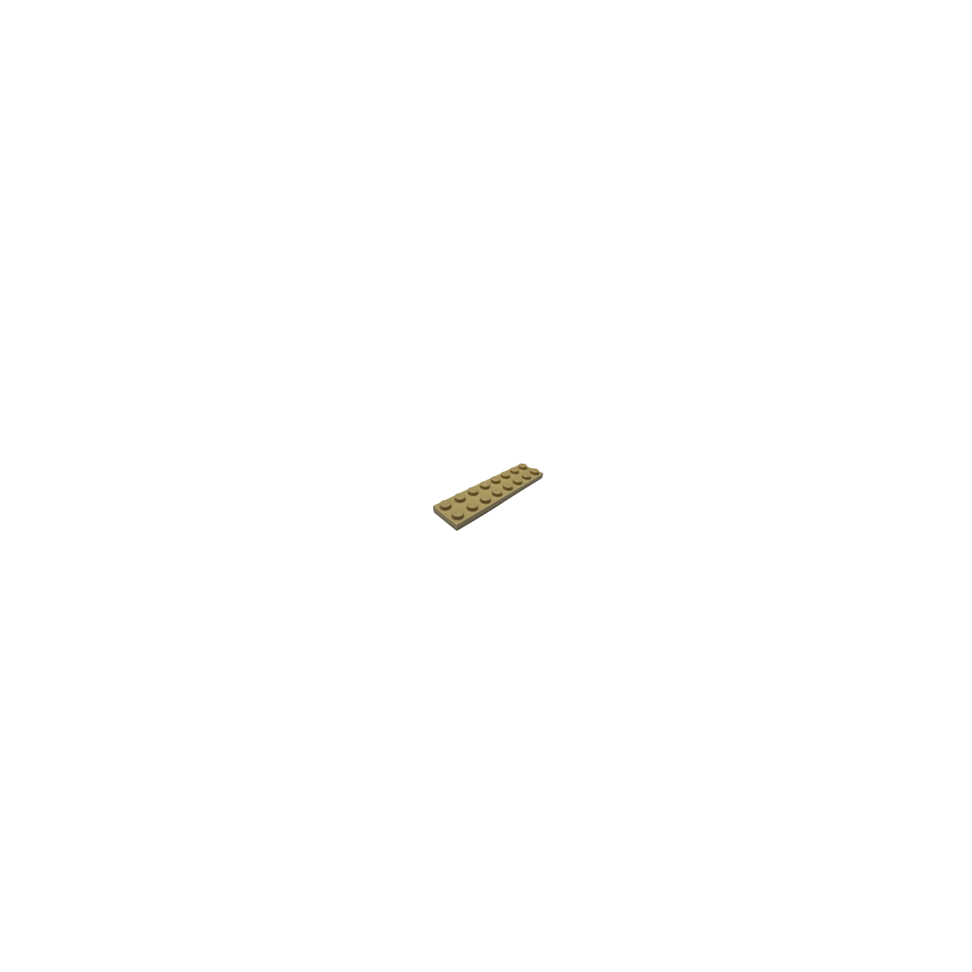3034 Plate 2x8 - Tan