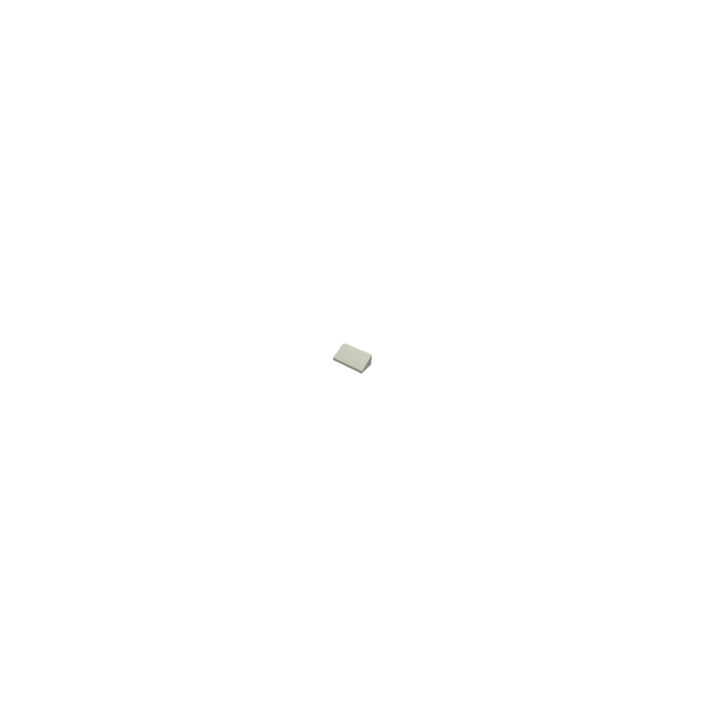 85984 Slope 30 1x2 x 2/3 - White