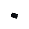 37352 Slope, Curved 1x2 with Bottom Stud Holder - Black