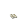 15068 Slope Curved 2x2 x 2/3 - White