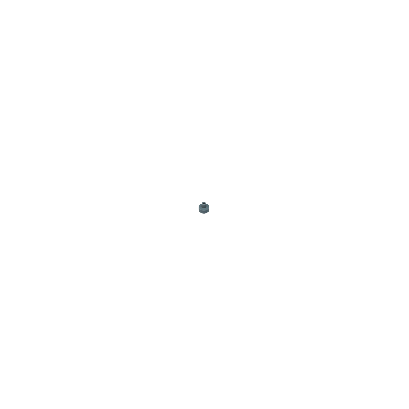 20482 Tile Round 1x1 with Bar and Small Pin Hole - Light Bluish Gray