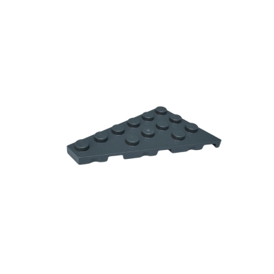 48208 Plate Wedge 6x4 Left - Dark Bluish Gray