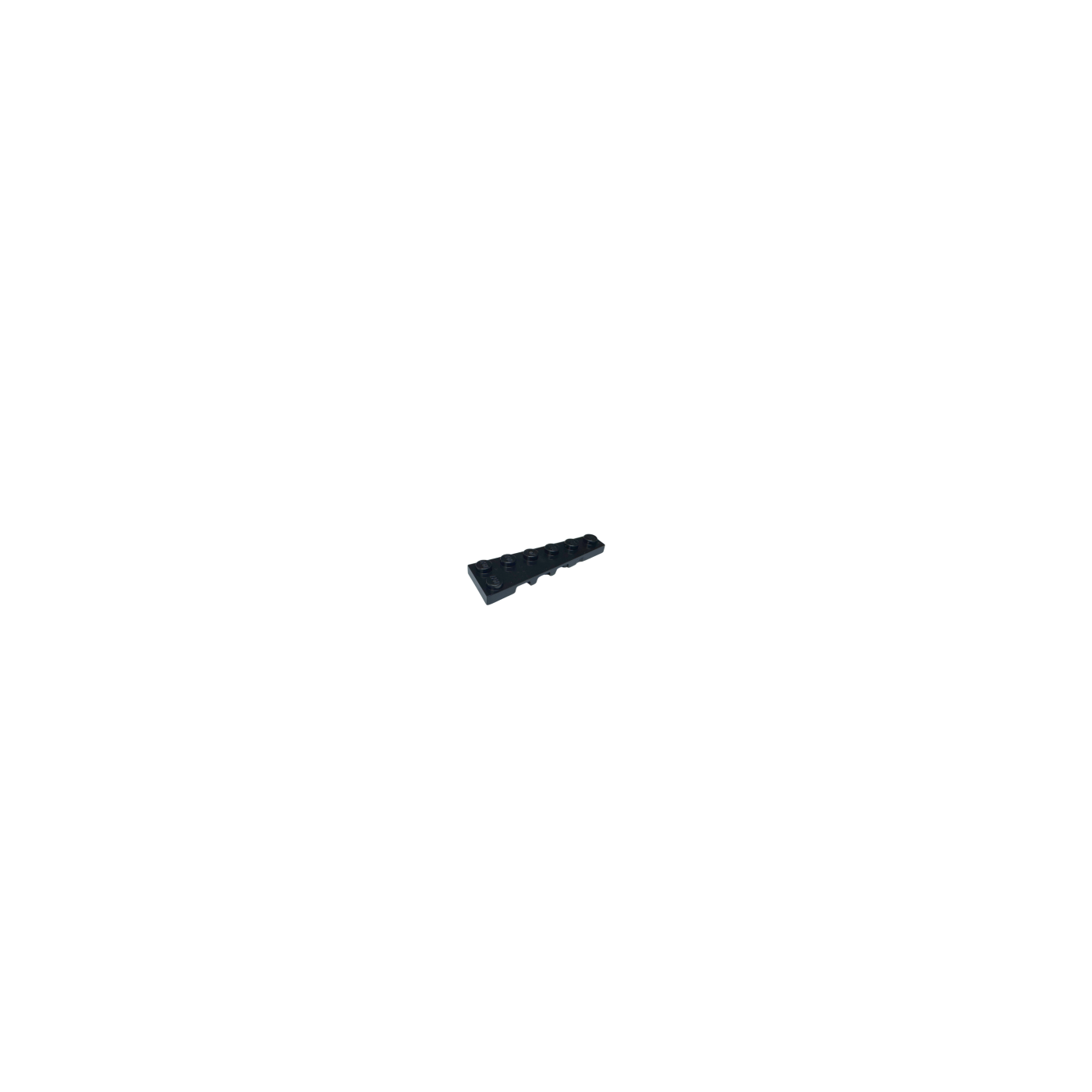 78444 Plate Wedge 6x2 Right - Black