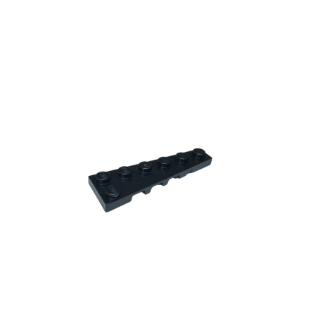 78444 Plate Wedge 6x2 Right - Black