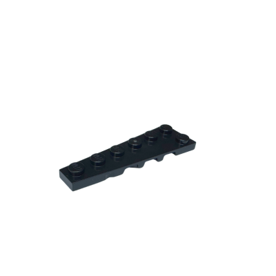 78443 Plate Wedge 6x2 Left - Black