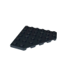 6106 Plate Wedge 6x6 Cut Corner - Black