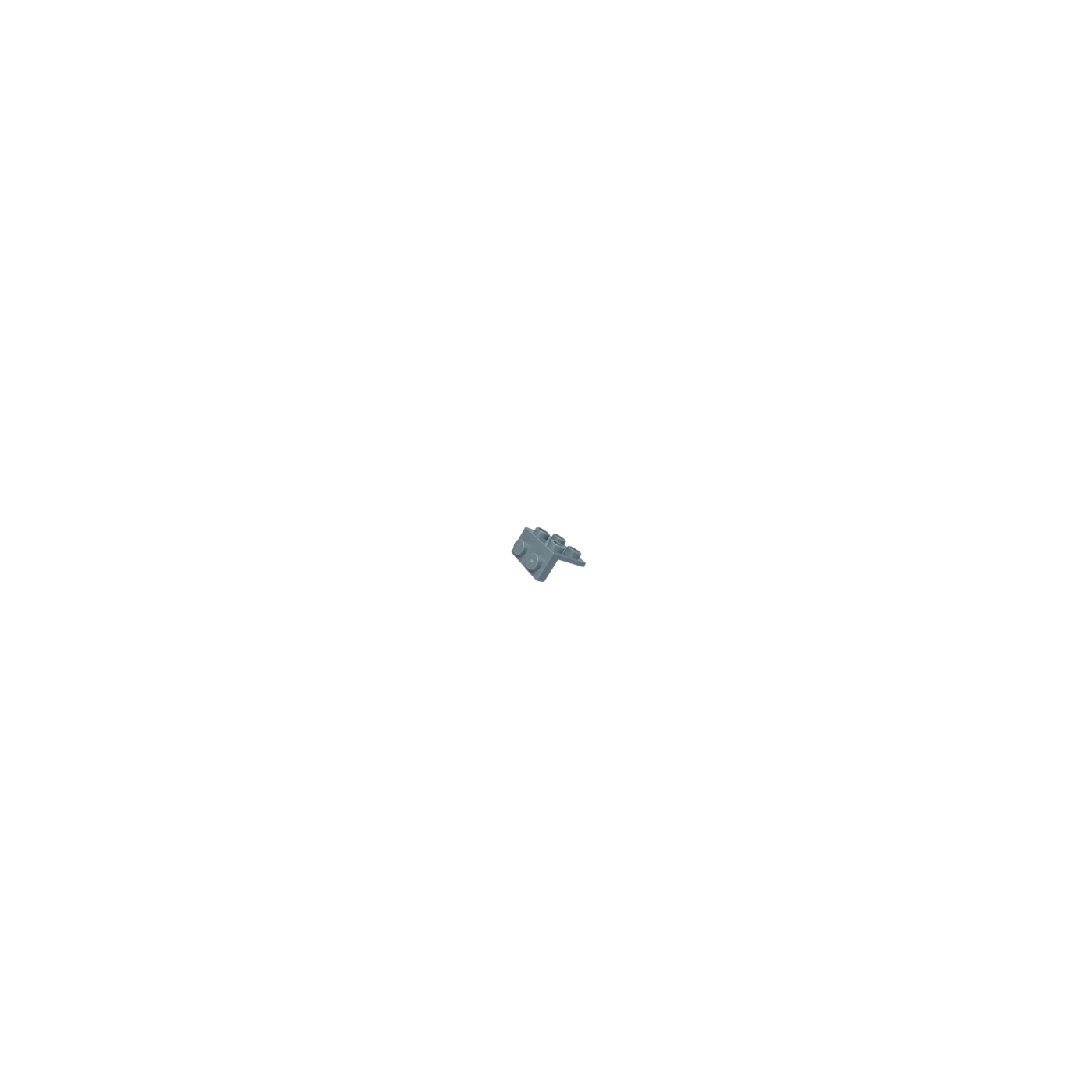 44728 Bracket 1x2 - 2x2 - Light Bluish Gray