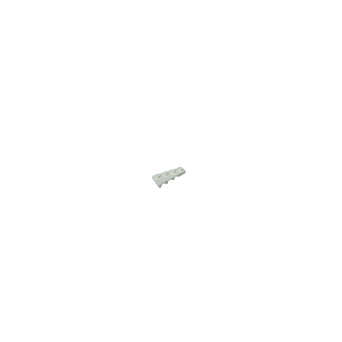 41769 Plate 4x2 Right - White