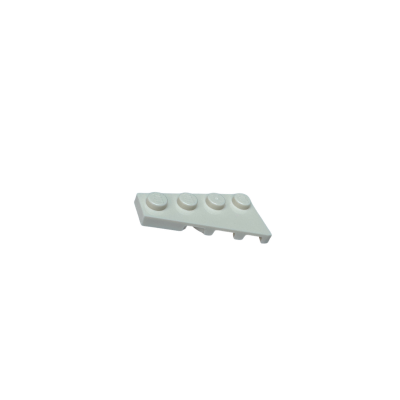 41770 Plate Wedge 4x2 Left - White