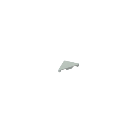 35787 Tile Modified 2x2 Triangular - White